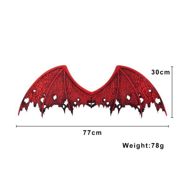 ドラゴンの羽 悪魔の羽 ハロウィン 悪魔の衣装 コウモリの羽 ハロウィン子供の日用 - 画像 (4)