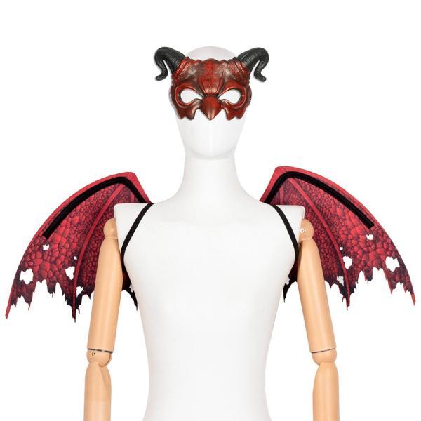 ドラゴンの羽 悪魔の羽 ハロウィン 悪魔の衣装 コウモリの羽 ハロウィン子供の日用 - 画像 (5)