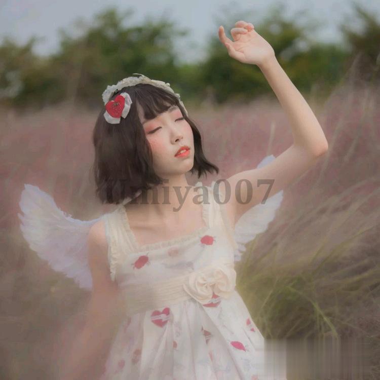 天使の翼 コスチューム コスプレ 仮装 衣装 ハロウィン 天使の羽 変装グッズ エンジェル ウイング プチ仮装 パーティーグッズ キッズ 大人 - 画像 (5)