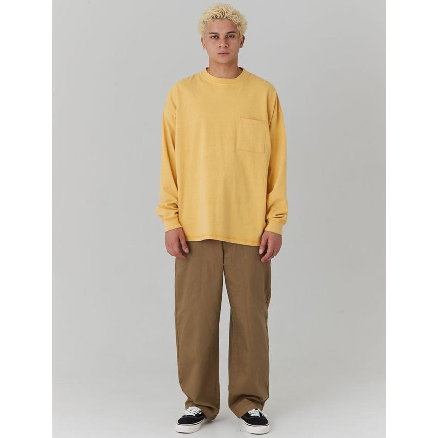 Goodwear 公式 SUPER BIGポケットロンT 製品染め メンズ レディース 7.6オンス USAコットン SALE - 画像 (5)