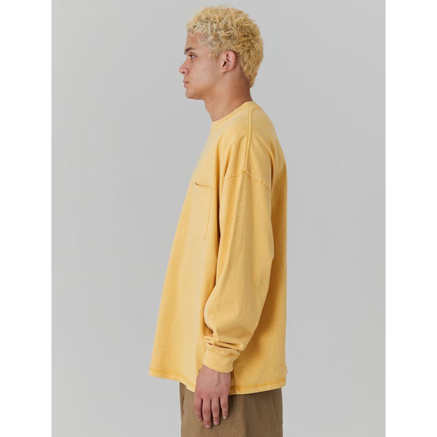 Goodwear 公式 SUPER BIGポケットロンT 製品染め メンズ レディース 7.6オンス USAコットン SALE - 画像 (6)