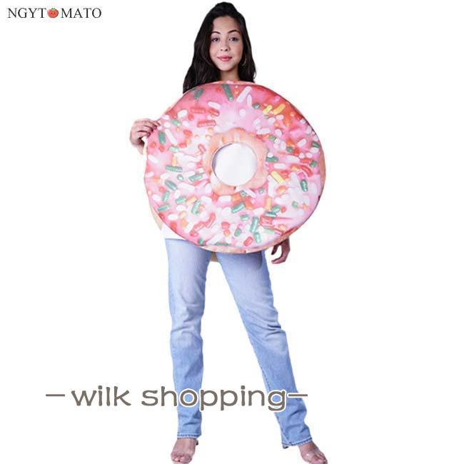 演劇 面白い ドーナツ カラフルドーナツ 子供用 女の子 男の子 舞台 新年会 学園祭 演出 舞台服 衣装 仮装 パーティー イベント 可愛い - 画像 (6)