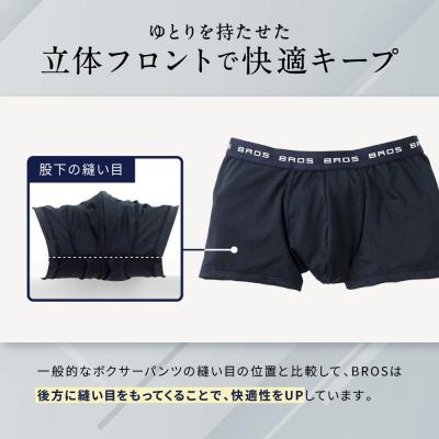 ふるさと納税 京都市 《限定寄付額〜9/30》ブロス バイ ワコールメン ボクサーパンツ《Lサイズ/カラー:KO》
