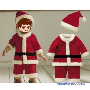サンタ コスプレ サンタクロース コスチューム 衣装 キッズ こども用 赤ちゃん 子供用 クリスマス パーティー 仮装