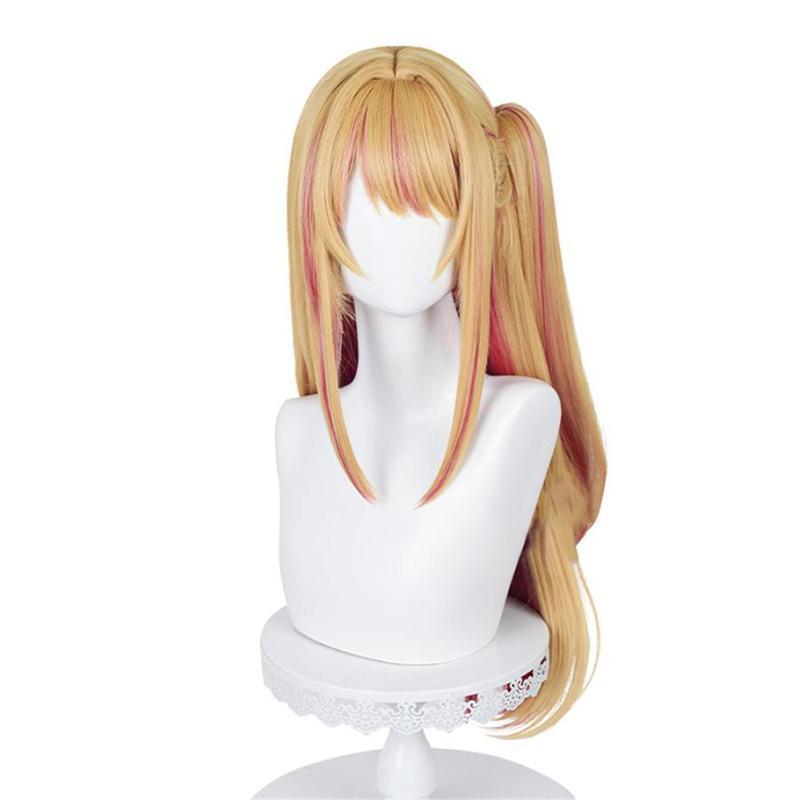 推しの子 星野アイ ルビー 星野アクア 有馬かな 風 コスプレウィッグ コスチューム かつら イベント ハロウィン - 画像 (3)